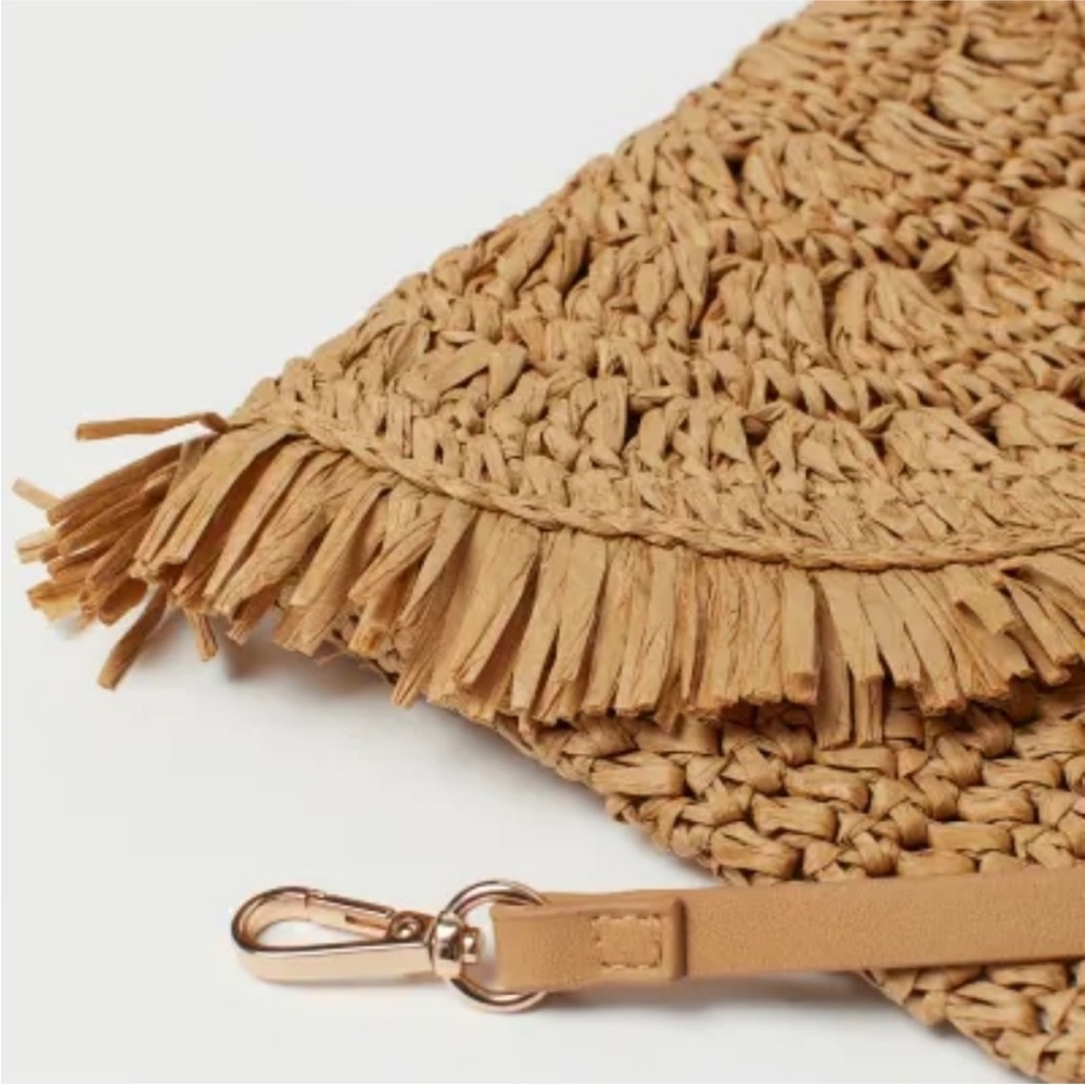 H&M | Woven Elegant Tan Bag